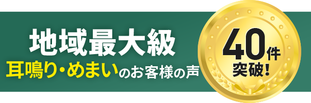 耳鳴り・めまい